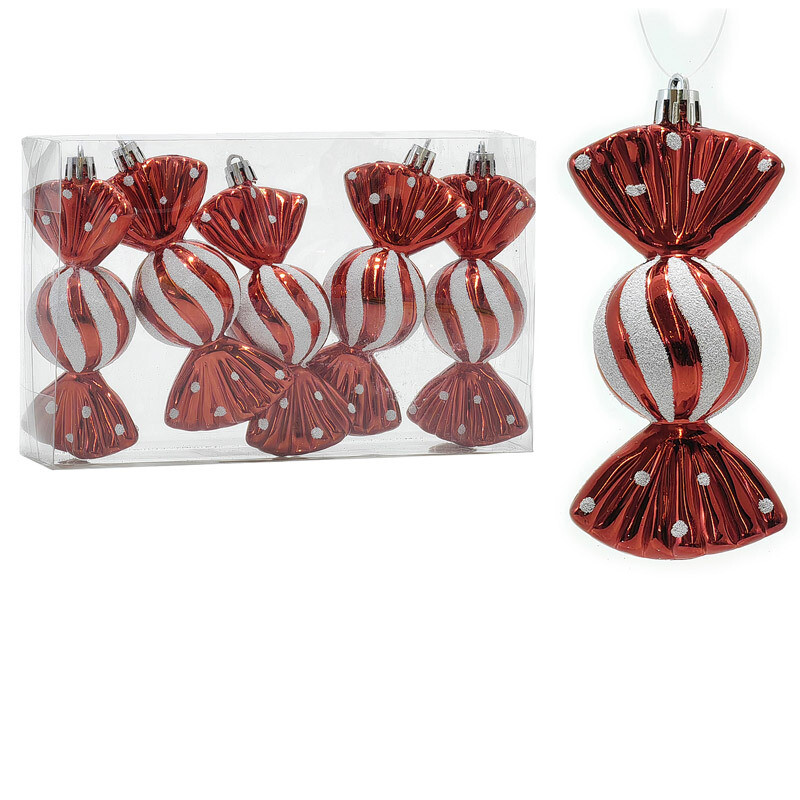 Set 5 Appendini Caramella H 11 cm