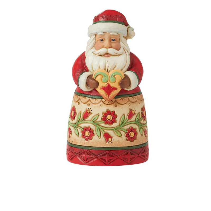 Jimshore Babbo Natale con Cuore
