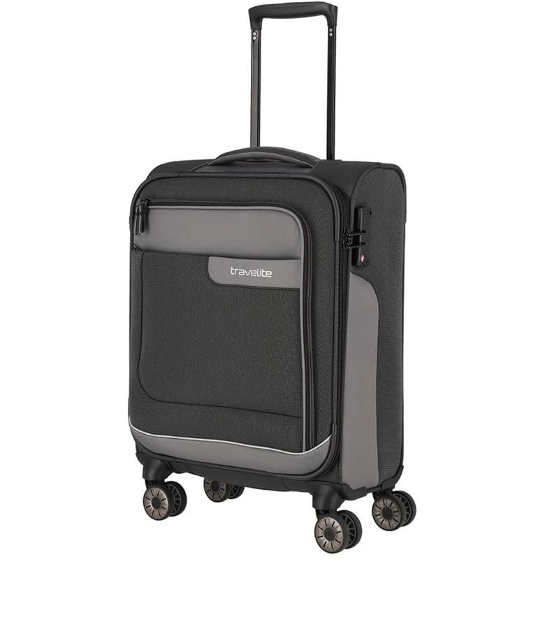 Travelite Trolley Bagaglio a mano 4 ruote in tessuto  - VIIA