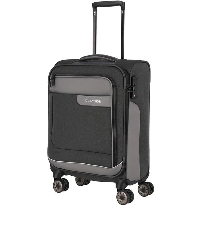 Travelite Trolley Bagaglio a mano 4 ruote in tessuto  - VIIA