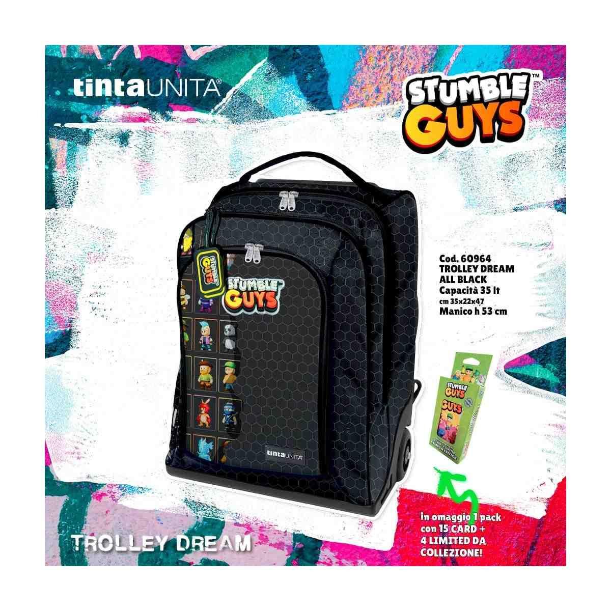 Stumble Guys SuperTrolley Elementari - Capacità 35 L
