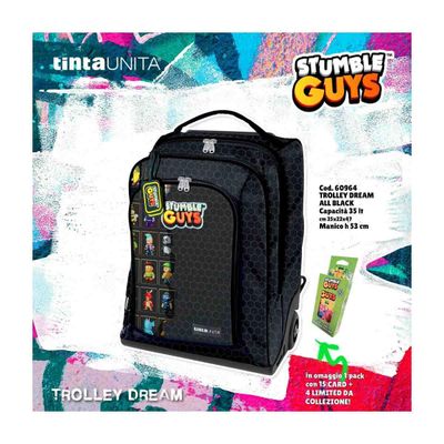 Stumble Guys SuperTrolley Elementari - Capacità 35 L