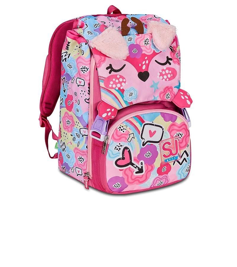 Seven Junior Zaino Estensibile SJ Pinkfur Girl