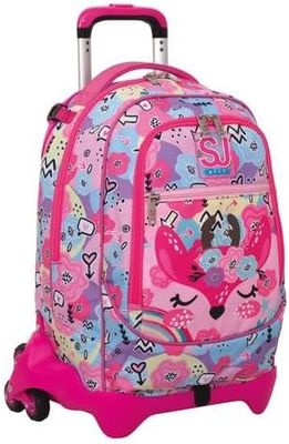 Seven Trolley SJ Jack 3 Ruote Pinkhugs Girl