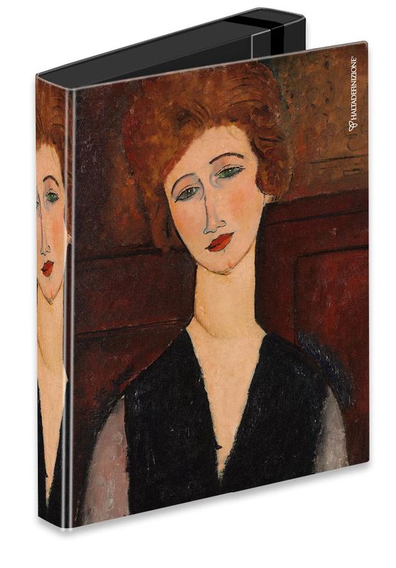 Scatola Portaprogetti - Formato Protocollo - Dorso 5 cm - Modigliani - Ritratto di Donna