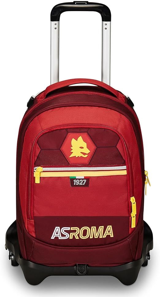 AS Roma Trolley Zaino 3 Ruote Magic Players