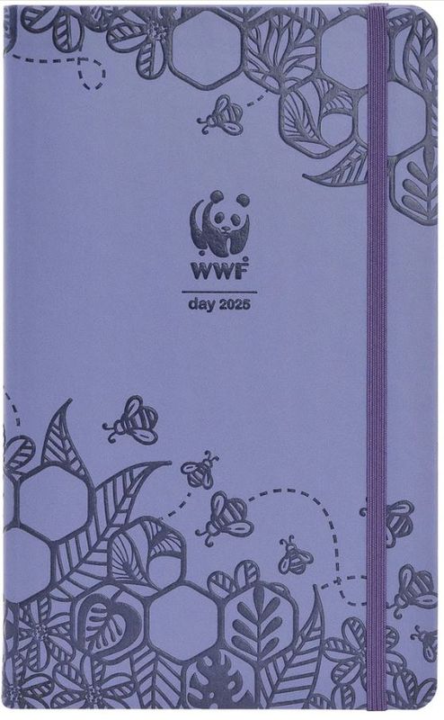 WWF - Agenda settimanale 12 mesi - 2025 - Lilla