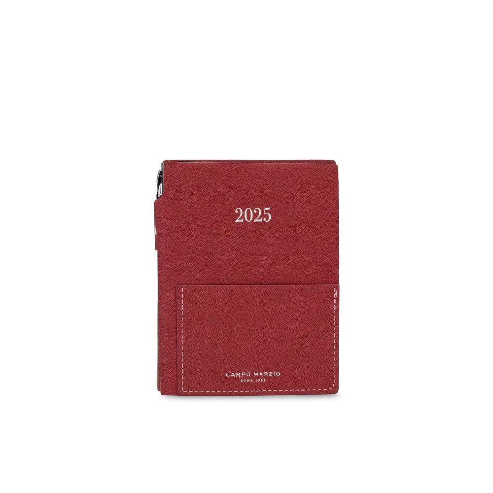 Campo Marzio Agenda 2026 Settimanale - Formato 9 x 13 - Rossa