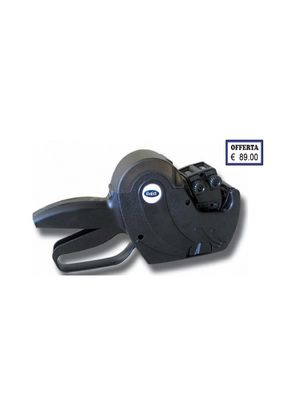 Prezzatrice "Taglio prezzo/sconto/prezzo scontato" - 2 linee +10 rotoli ass+1 ink roll - colore nero