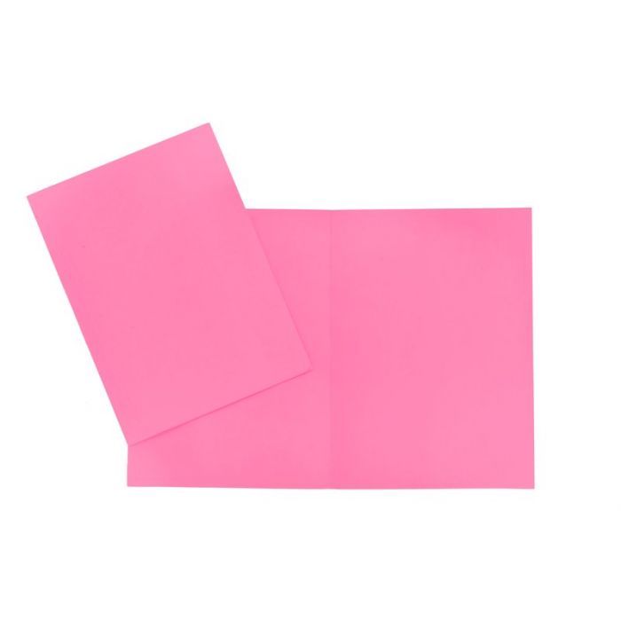 Cartelline semplici Arcobaleno - cartoncino - 190 g/mq - 34,5x24,5 cm- fucsia