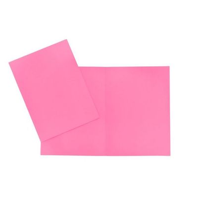 Cartelline semplici Arcobaleno - cartoncino - 190 g/mq - 34,5x24,5 cm- fucsia