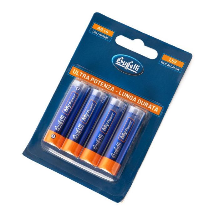 Pile alcaline Power Plus - stilo AA - conf. 6+2 pile