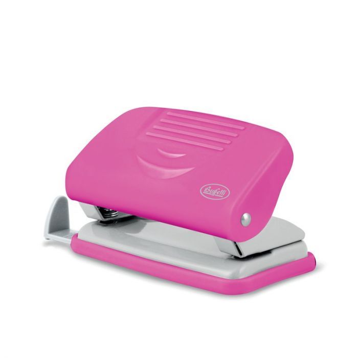 Perforatore a 2 fori - 10 fogli - fucsia