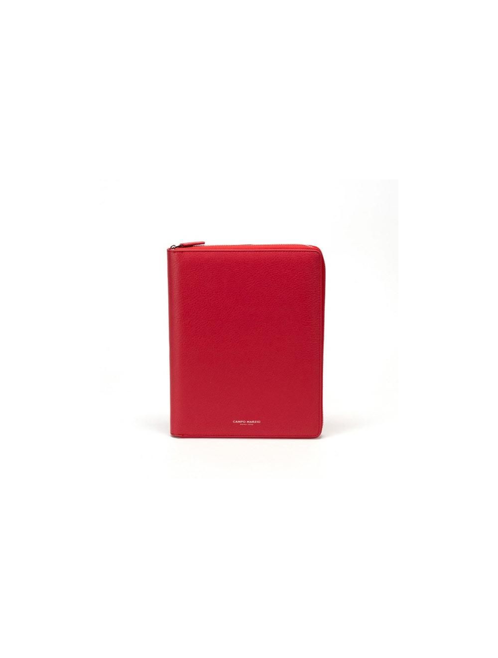 Campo Marzio Portfolio Zip A5 - Cherry Red
