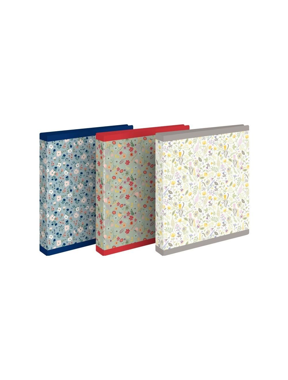 Cartella Living - 4 anelli tondi - Diametro 30 mm - fantasie assortite