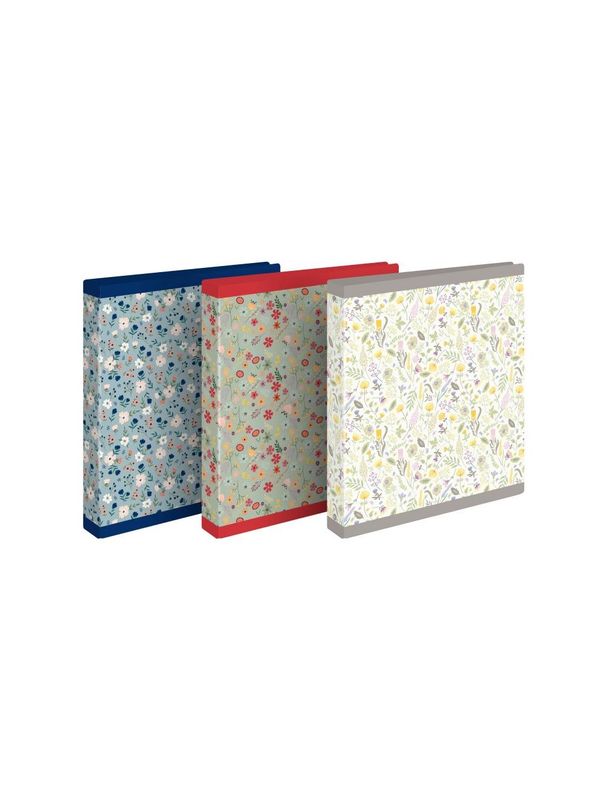 Cartella Living - 4 anelli tondi - Diametro 30 mm - fantasie assortite Cartella Living - 4 anelli tondi - Diametro 30 mm - fantasie assortite