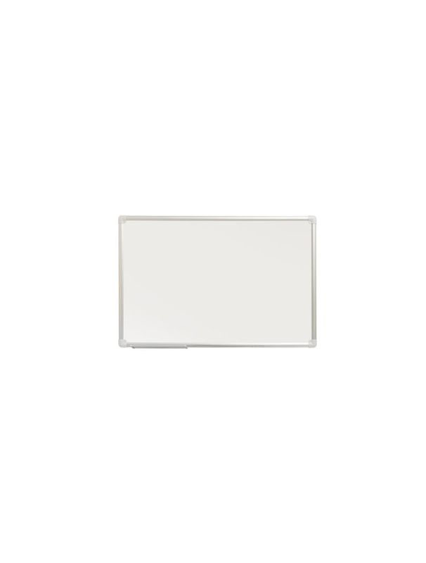 Lavagna magnetica bianca - cornice in alluminio - 60x90 cm