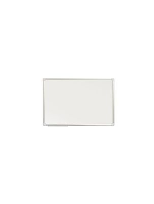 Lavagna magnetica bianca - cornice in alluminio - 60x90 cm