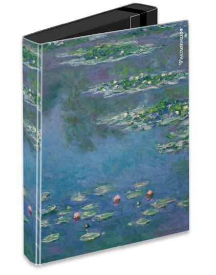 Scatola Portaprogetti - Formato Protocollo - Dorso 5 cm - Monet - Ninfee