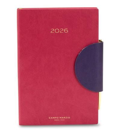 Campo Marzio Agenda 2026 Settimanale - Formato 15 x 21 - Fucsia