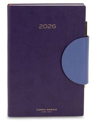 Campo Marzio Agenda 2026 Giornaliera - Formato 15 x 21 - Viola Campo Marzio Agenda 2026 Giornaliera - Formato 15 x 21 - Viola