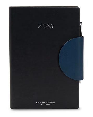 Campo Marzio Agenda 2026 Settimanale - Formato 12 x 18 - Nera