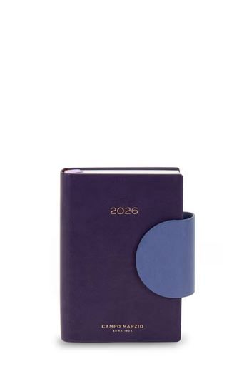 Campo Marzio Agenda 2026 Giornaliera - Formato 9 x 13 - Viola