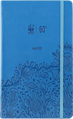 WWF - Agenda settimanale 12 mesi - 2026 - Blu WWF - Agenda settimanale 12 mesi - 2026 - Blu