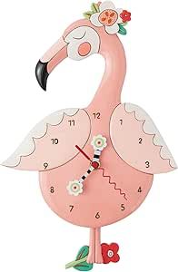 Allen Design Orologio con pendolo - Fenicottero