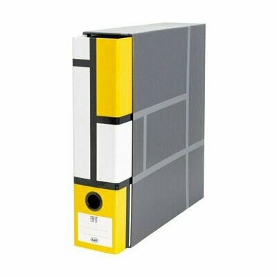 Raccoglitore Art - Formato Commerciale - Dorso 8 cm - giallo Raccoglitore Art - Formato Commerciale - Dorso 8 cm - giallo