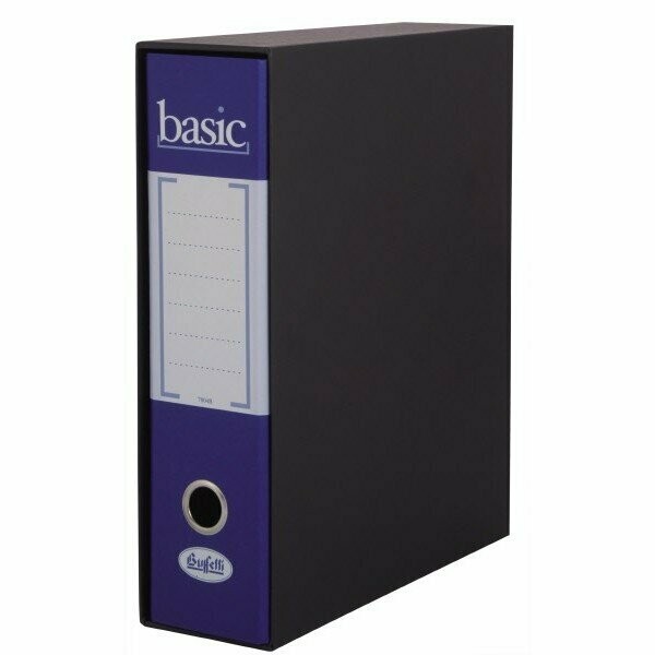 Raccoglitore Basic - Formato Commerciale - Dorso 8 cm - blu Raccoglitore Basic - Formato Commerciale - Dorso 8 cm - blu