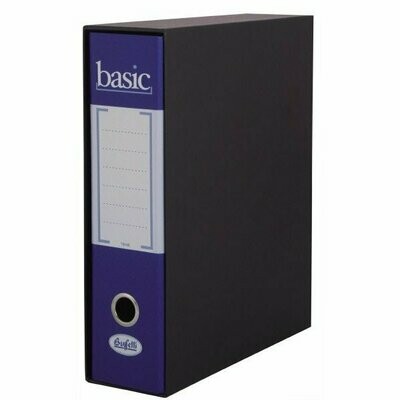 Raccoglitore Basic - Formato Commerciale - Dorso 8 cm - blu Raccoglitore Basic - Formato Commerciale - Dorso 8 cm - blu