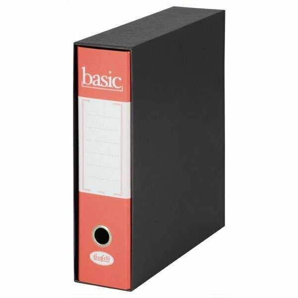 Raccoglitore Basic - Formato Commerciale - Dorso 8 cm - rosso Raccoglitore Basic - Formato Commerciale - Dorso 8 cm - rosso