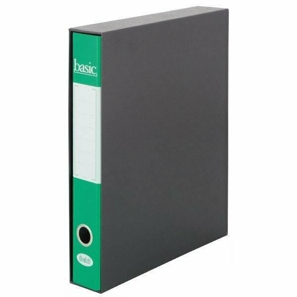 Raccoglitore Basic - Formato Protocollo - Dorso 5 cm - verde Raccoglitore Basic - Formato Protocollo - Dorso 5 cm - verde