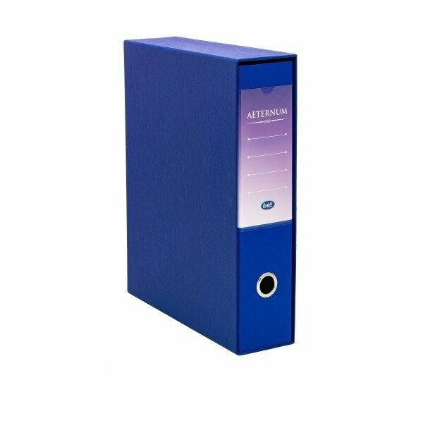 Raccoglitore Aeternum- Formato Protocollo - Dorso 8 cm - blu Raccoglitore Aeternum- Formato Protocollo - Dorso 8 cm - blu