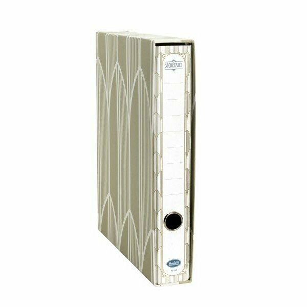 Raccoglitore Secretaire - Formato Protocollo - Dorso 5 cm - grigio Raccoglitore Secretaire - Formato Protocollo - Dorso 5 cm - grigio