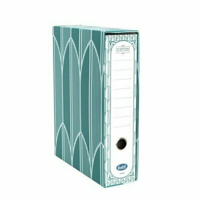 Raccoglitore Secretaire - Formato Protocollo - Dorso 8 cm - Verde Raccoglitore Secretaire - Formato Protocollo - Dorso 8 cm - Verde