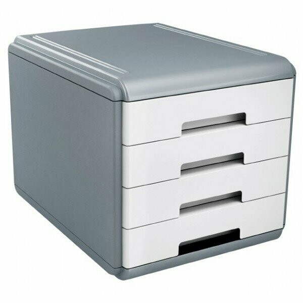 Cassettiera 4 cassetti Plastic Desk - colore bianco Cassettiera 4 cassetti Plastic Desk - colore bianco