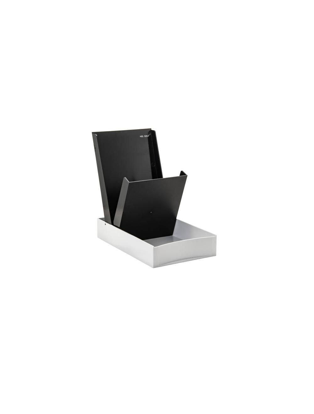 Schedario in plastica - capacità 100 schede - per schede 24x17 cm Schedario in plastica - capacità 100 schede - per schede 24x17 cm