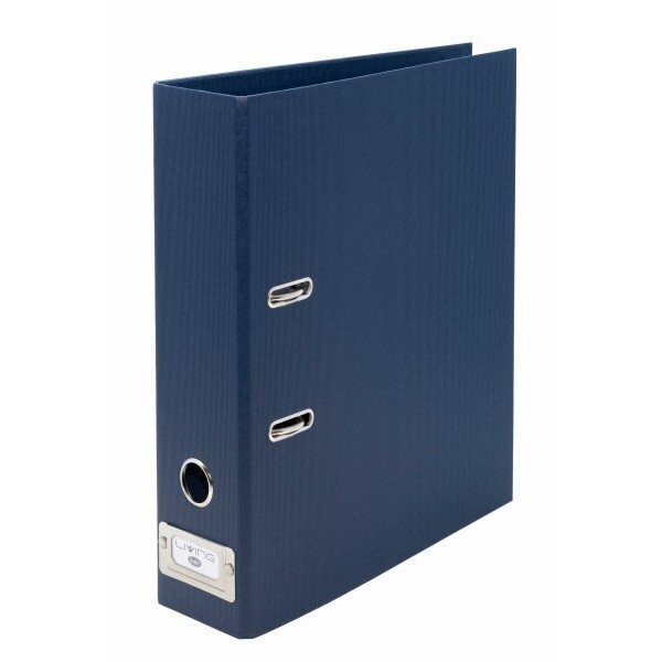 Raccoglitore Living senza custodia - Formato commerciale - Dorso 8 cm - blu