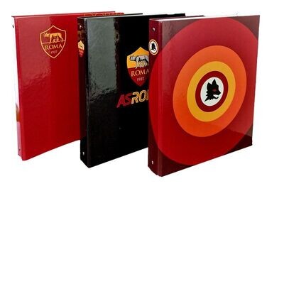AS ROMA Raccoglitore a 4 anelli AS ROMA Raccoglitore a 4 anelli