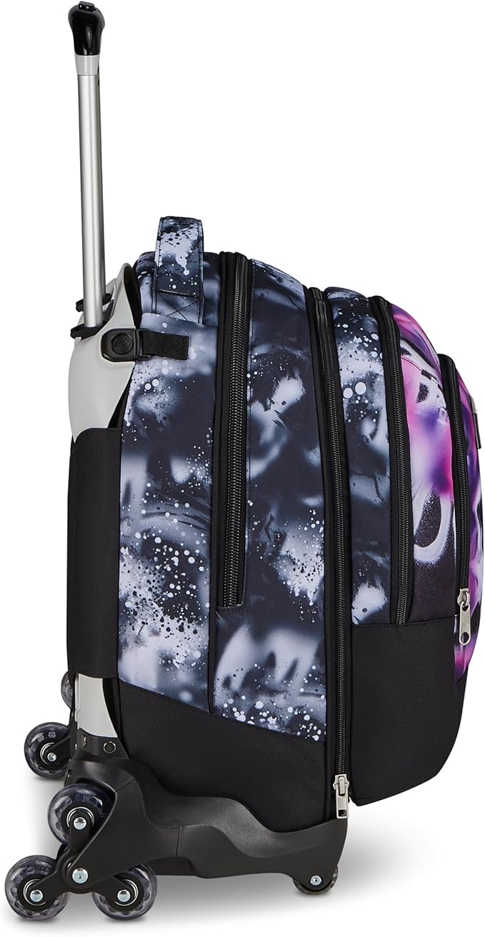 Seven Trolley Scuola Jack 8 Ruote New Detach BUZZY NOTE GIRL