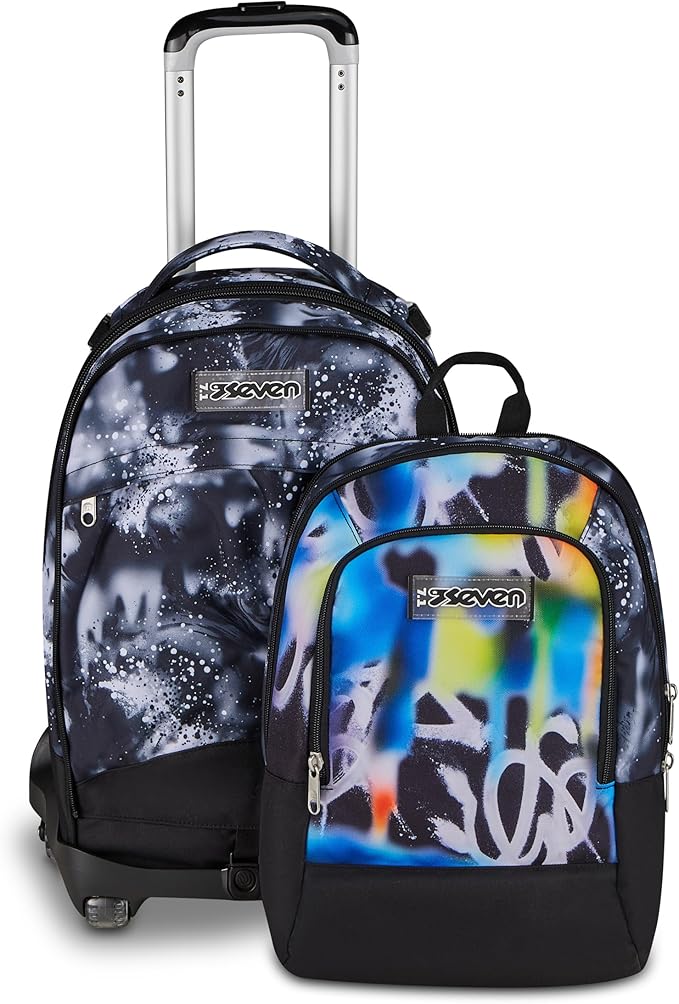 Seven Trolley Scuola New Detach Jack 6 Ruote BUZZY NOTE BOY