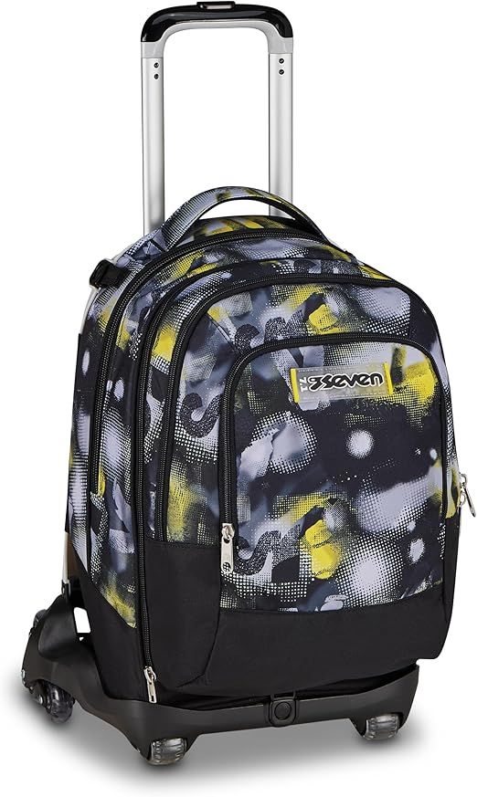 Seven Trolley Scuola Jack 8 Ruote New Detach GOLDEN PAINT