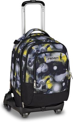 Seven Trolley Scuola Jack 8 Ruote New Detach GOLDEN PAINT