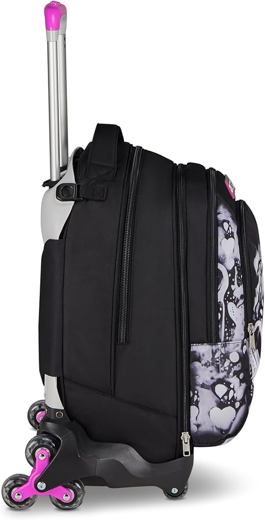 Seven Trolley Scuola Jack 8 Ruote New Detach PLUMPY LINE GIRL