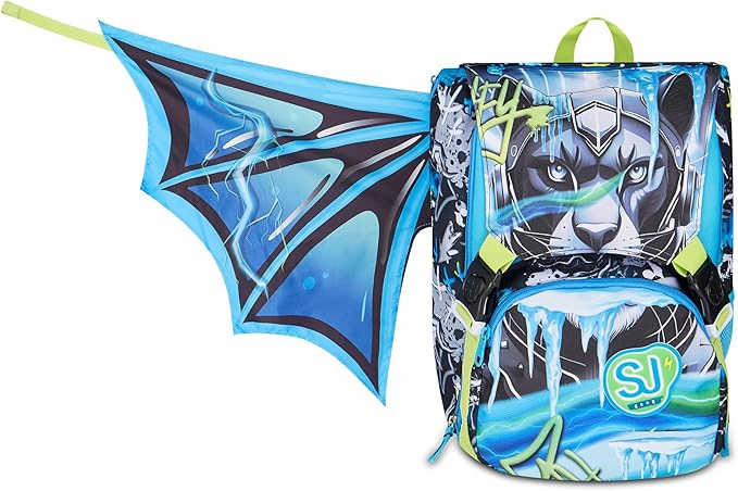 SJ GANG STYLE JAM GANG Zaino Scuola Estensibile GLACE PANTER BOY