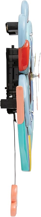 Orologio con pendolo Rosa Blu- Blue Bloom Clock - Allen Design
