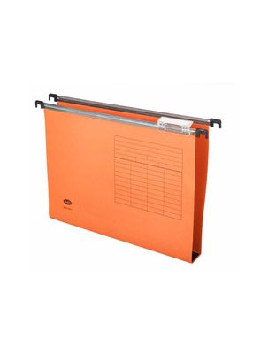 Cartella sospesa Basic - da armadio - Interasse 33 cm - Fondo a V - avana