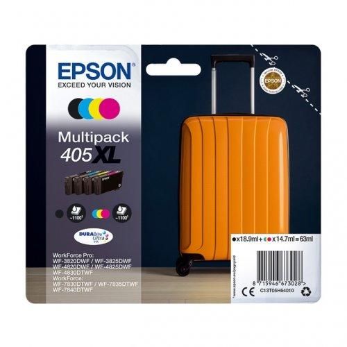 EPSON 405XL Multipack XL 4 cartucce nero-ciano-magenta-giallo EPSON 405XL Multipack XL 4 cartucce nero-ciano-magenta-giallo